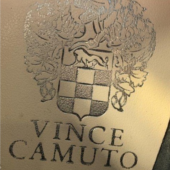 Vince Camuto Dark Brown Fringe Stiletto Heeled Ankle Boots Size 10 - Picture 6 of 6